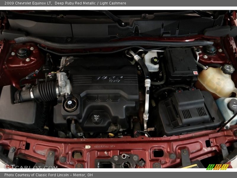 Deep Ruby Red Metallic / Light Cashmere 2009 Chevrolet Equinox LT