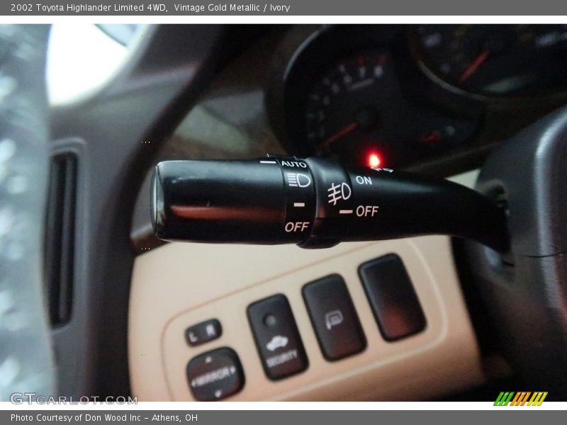 Vintage Gold Metallic / Ivory 2002 Toyota Highlander Limited 4WD