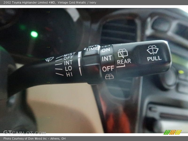 Vintage Gold Metallic / Ivory 2002 Toyota Highlander Limited 4WD