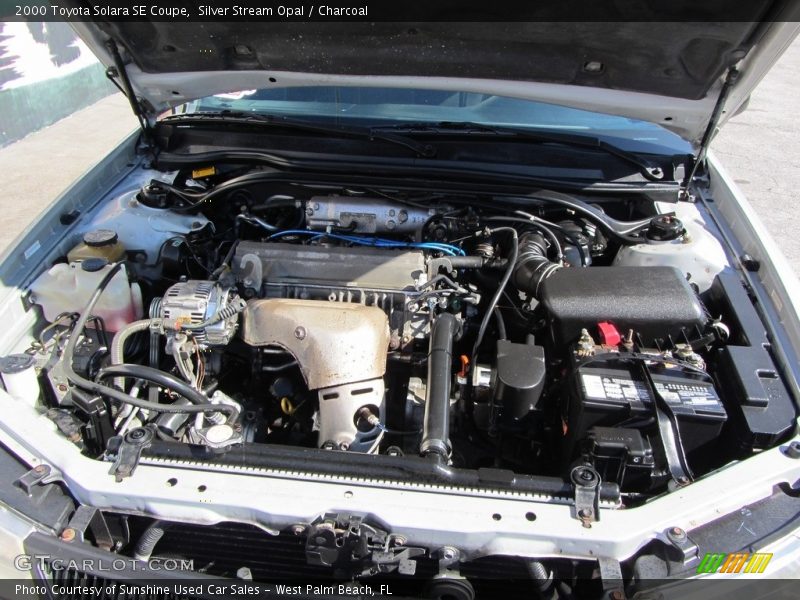 Silver Stream Opal / Charcoal 2000 Toyota Solara SE Coupe