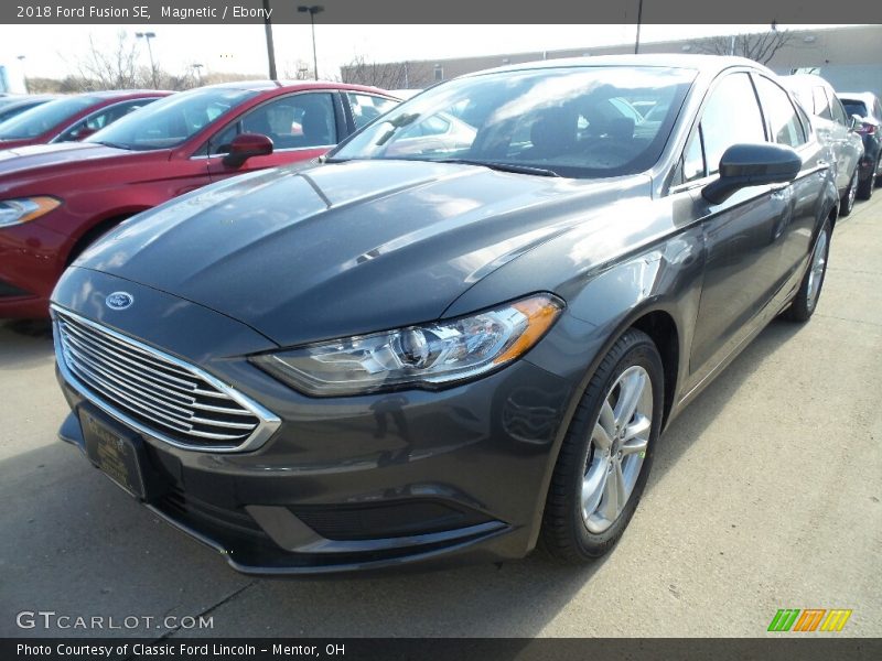 Magnetic / Ebony 2018 Ford Fusion SE