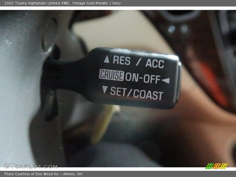 Vintage Gold Metallic / Ivory 2002 Toyota Highlander Limited 4WD