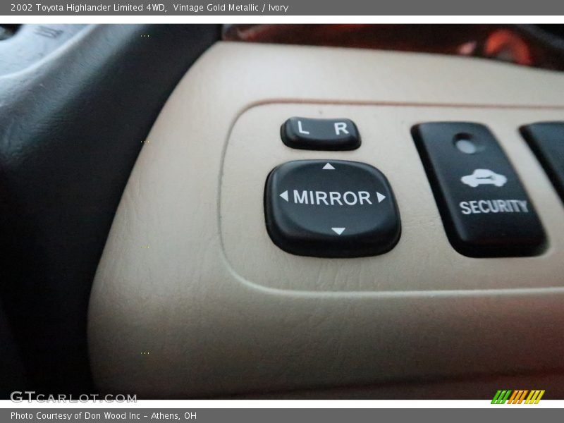 Vintage Gold Metallic / Ivory 2002 Toyota Highlander Limited 4WD