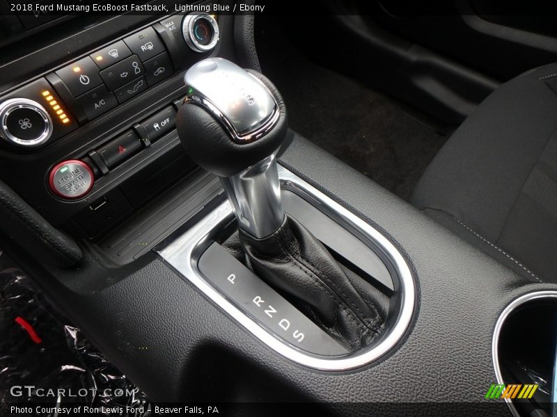  2018 Mustang EcoBoost Fastback 10 Speed SelectShift Automatic Shifter