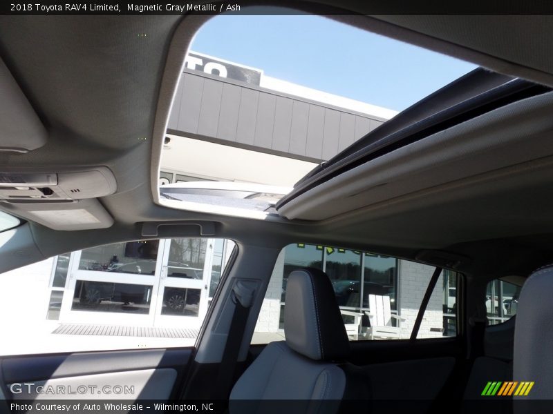 Magnetic Gray Metallic / Ash 2018 Toyota RAV4 Limited