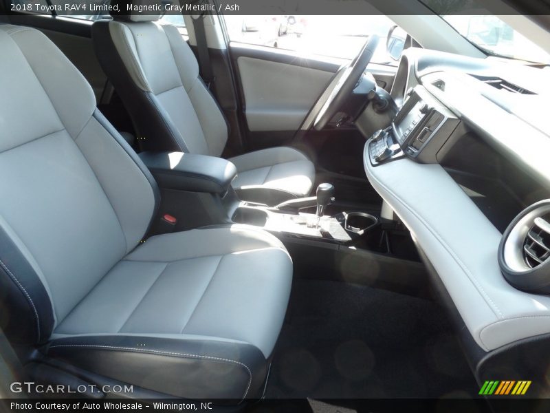 Magnetic Gray Metallic / Ash 2018 Toyota RAV4 Limited