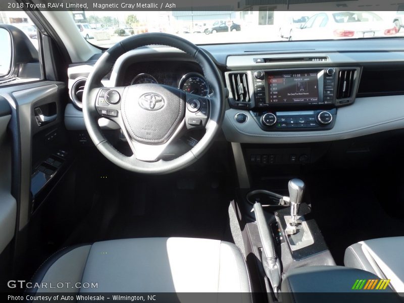 Magnetic Gray Metallic / Ash 2018 Toyota RAV4 Limited