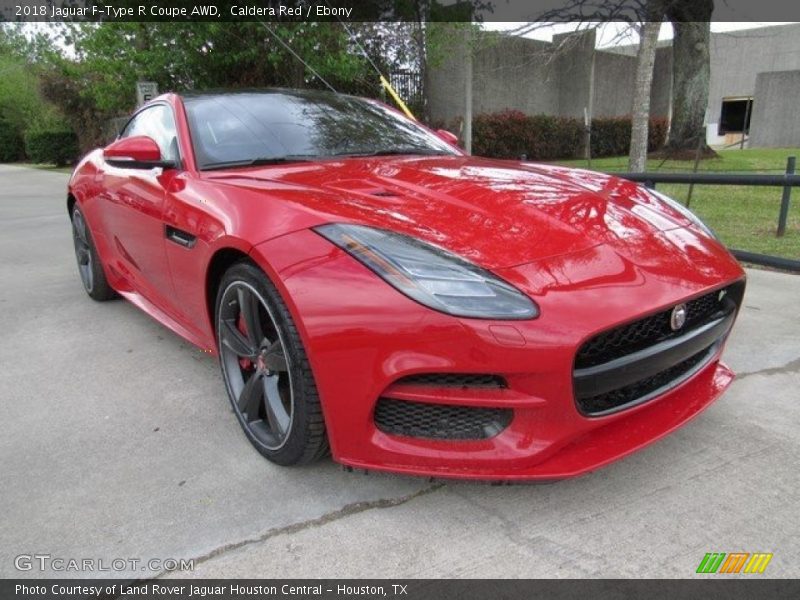 Front 3/4 View of 2018 F-Type R Coupe AWD
