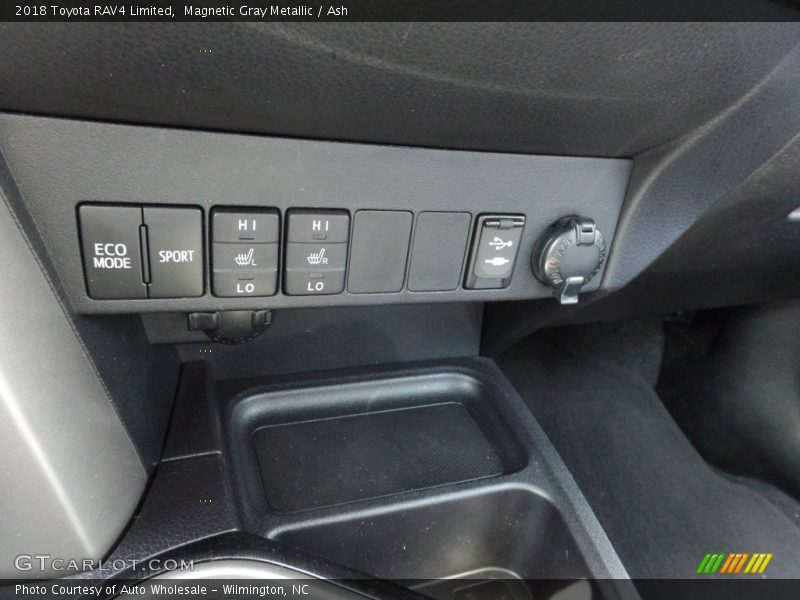 Magnetic Gray Metallic / Ash 2018 Toyota RAV4 Limited