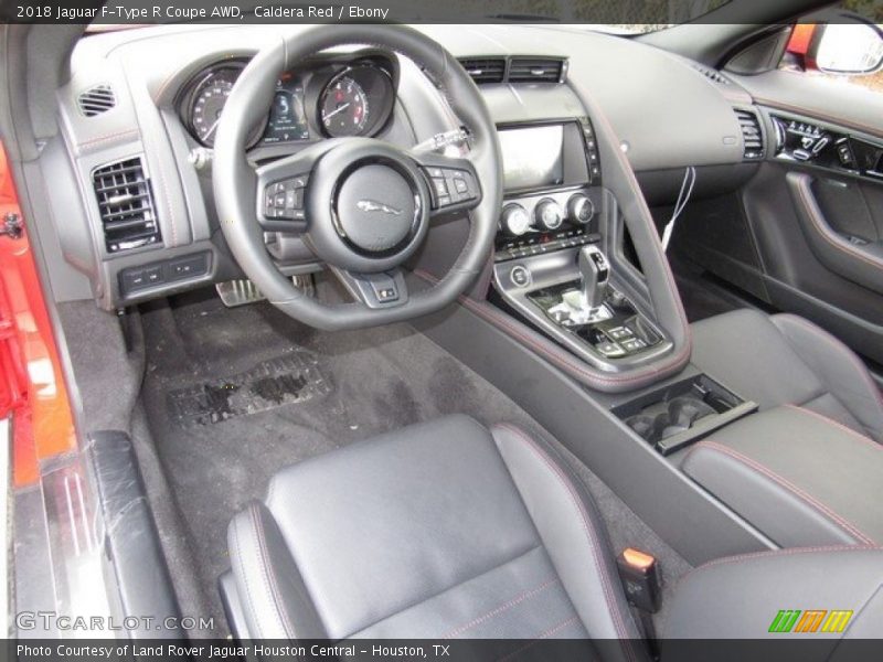 Ebony Interior - 2018 F-Type R Coupe AWD 
