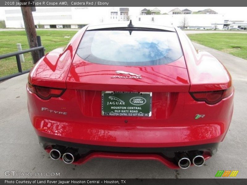 Caldera Red / Ebony 2018 Jaguar F-Type R Coupe AWD