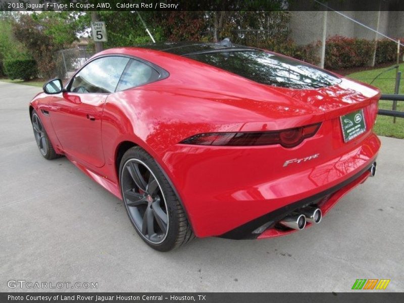 Caldera Red / Ebony 2018 Jaguar F-Type R Coupe AWD