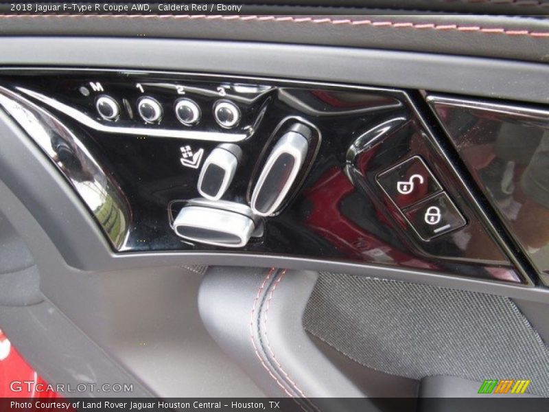 Controls of 2018 F-Type R Coupe AWD