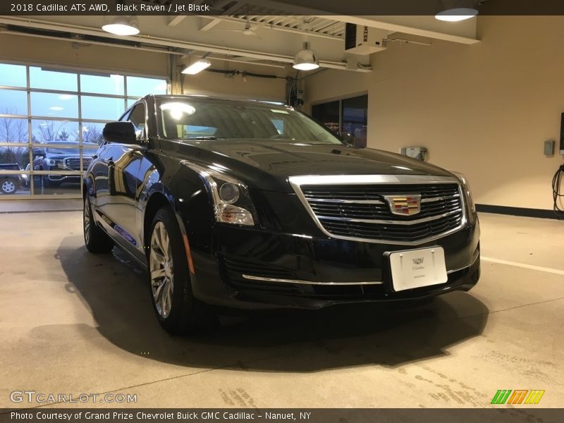 Black Raven / Jet Black 2018 Cadillac ATS AWD