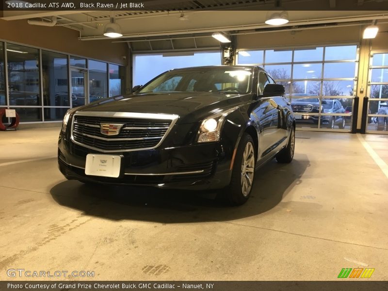 Black Raven / Jet Black 2018 Cadillac ATS AWD