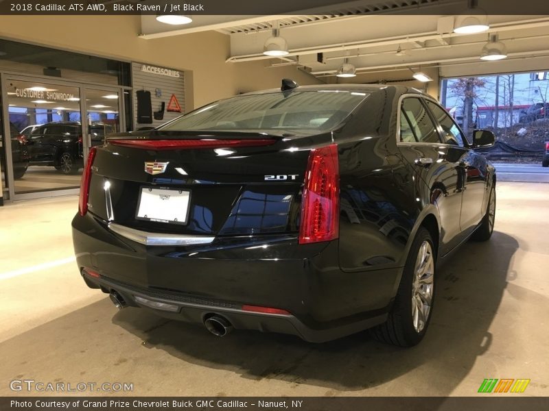 Black Raven / Jet Black 2018 Cadillac ATS AWD