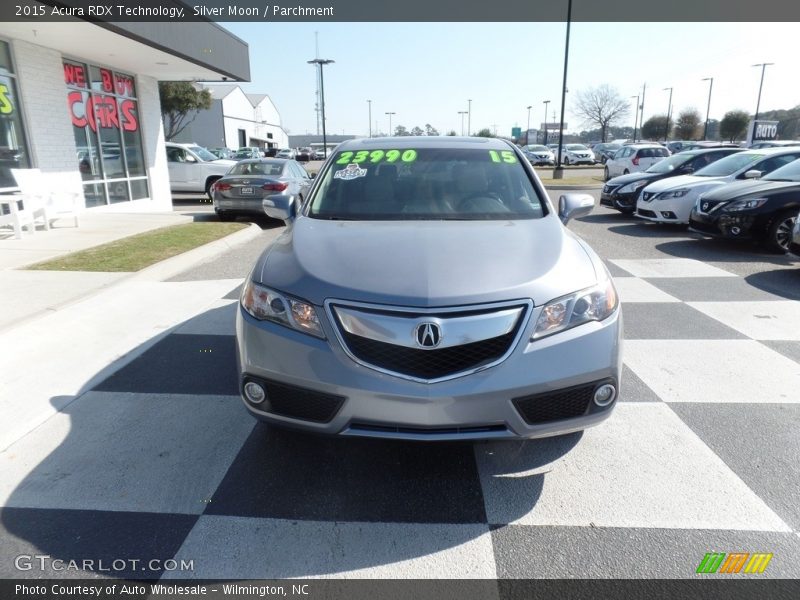 Silver Moon / Parchment 2015 Acura RDX Technology