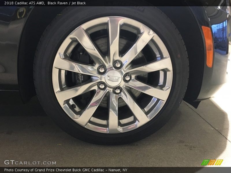 Black Raven / Jet Black 2018 Cadillac ATS AWD