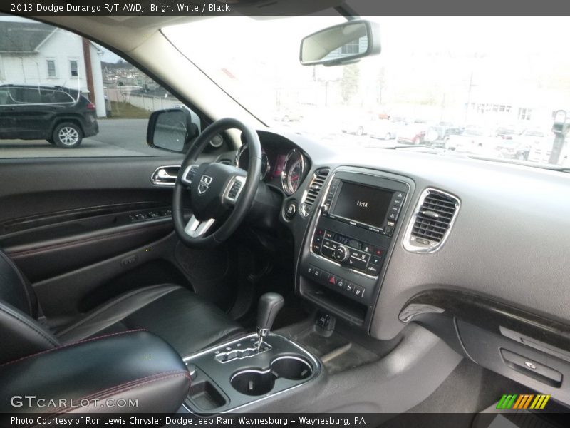 Bright White / Black 2013 Dodge Durango R/T AWD