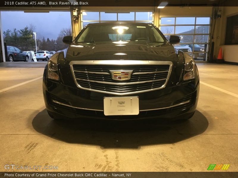 Black Raven / Jet Black 2018 Cadillac ATS AWD