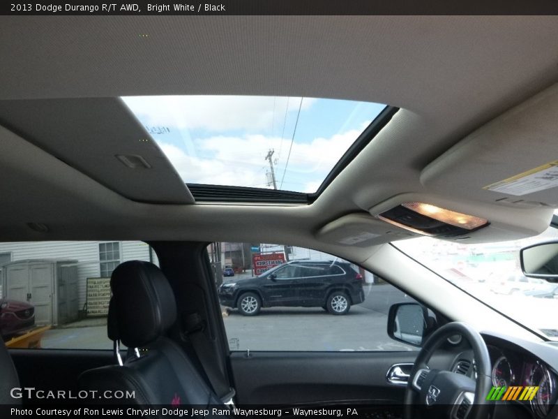 Bright White / Black 2013 Dodge Durango R/T AWD
