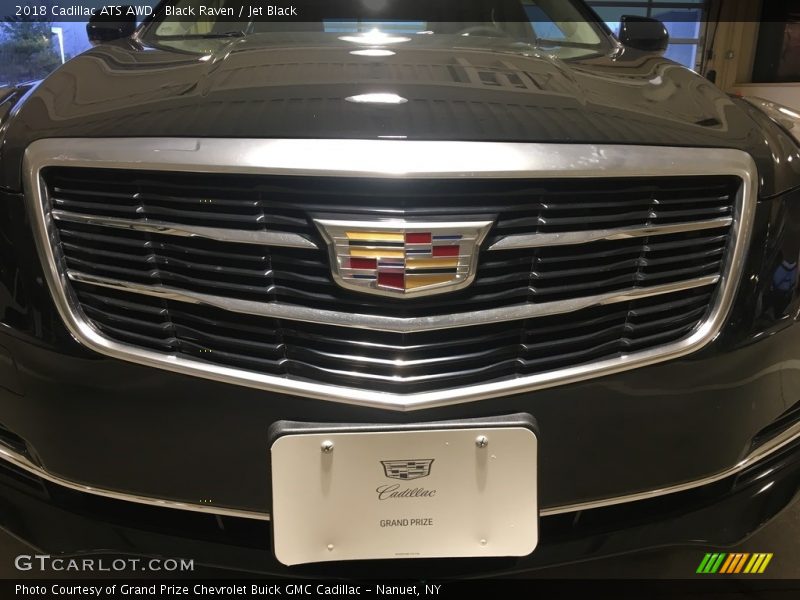 Black Raven / Jet Black 2018 Cadillac ATS AWD