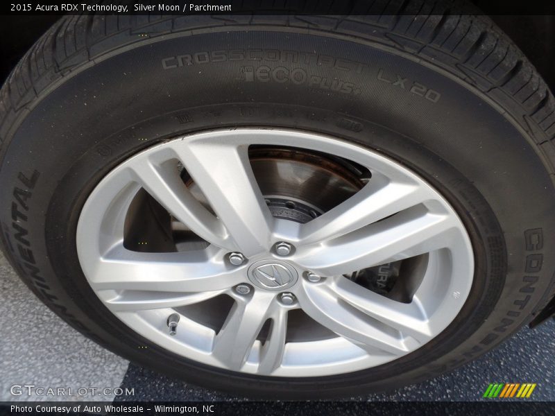 Silver Moon / Parchment 2015 Acura RDX Technology