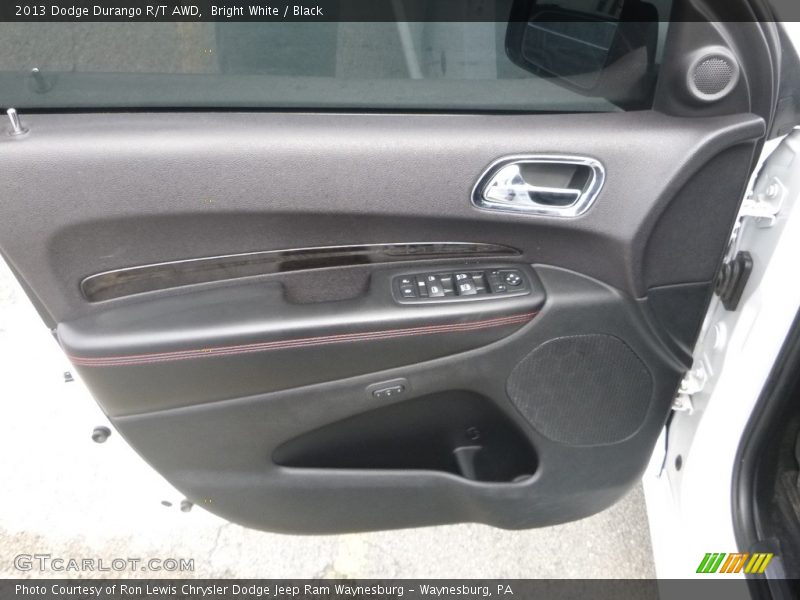 Bright White / Black 2013 Dodge Durango R/T AWD