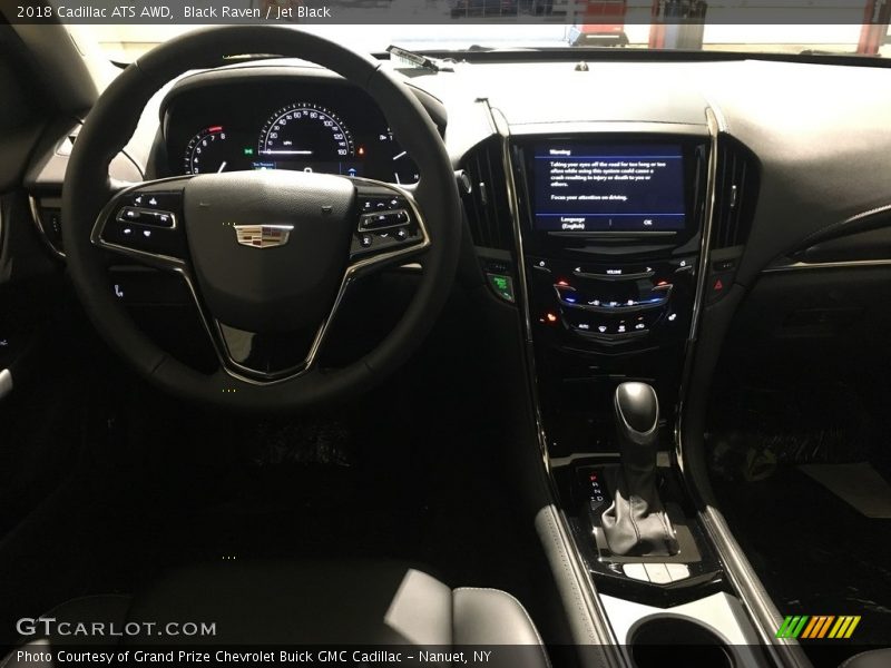 Black Raven / Jet Black 2018 Cadillac ATS AWD