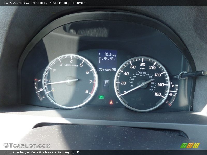 Silver Moon / Parchment 2015 Acura RDX Technology