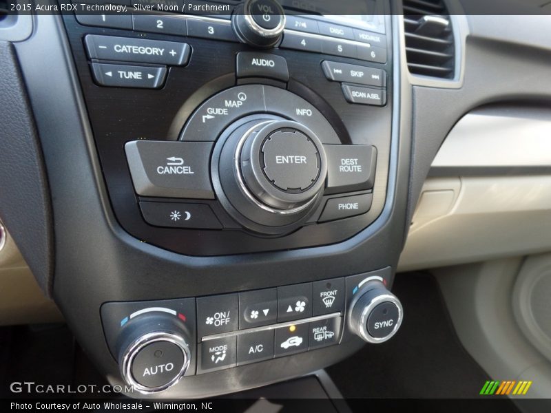Silver Moon / Parchment 2015 Acura RDX Technology