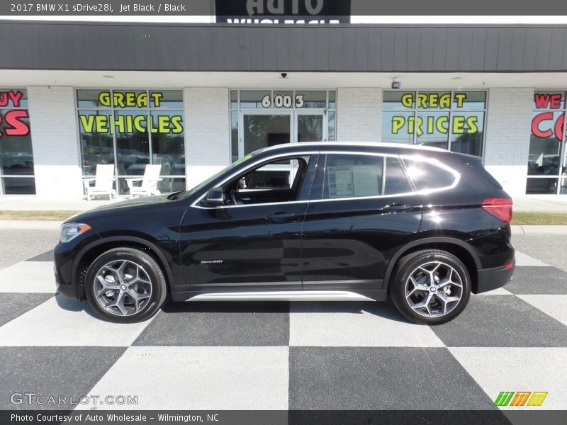 Jet Black / Black 2017 BMW X1 sDrive28i