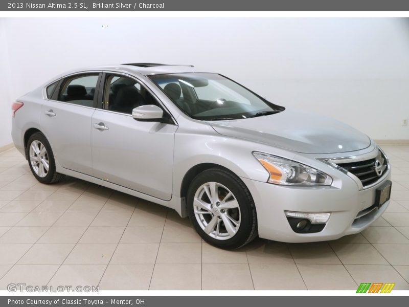 Brilliant Silver / Charcoal 2013 Nissan Altima 2.5 SL