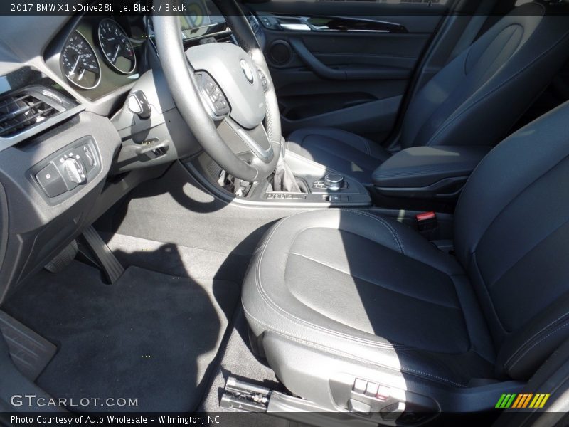 Jet Black / Black 2017 BMW X1 sDrive28i