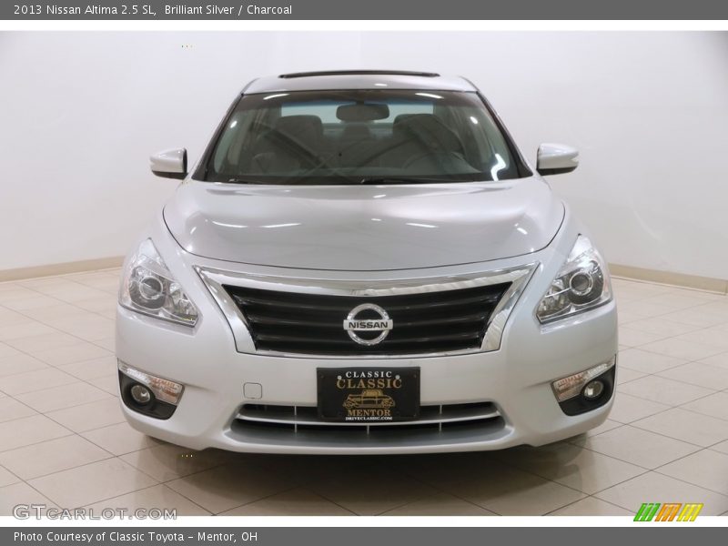 Brilliant Silver / Charcoal 2013 Nissan Altima 2.5 SL