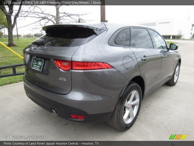 Corris Grey Metallic / Ebony 2018 Jaguar F-PACE 30t AWD Premium