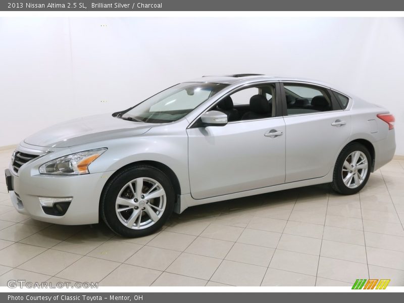 Brilliant Silver / Charcoal 2013 Nissan Altima 2.5 SL