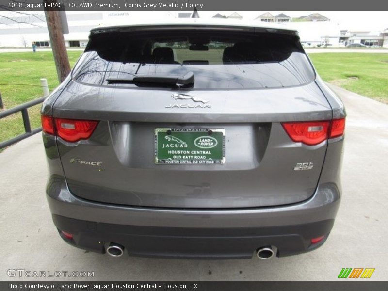 Corris Grey Metallic / Ebony 2018 Jaguar F-PACE 30t AWD Premium