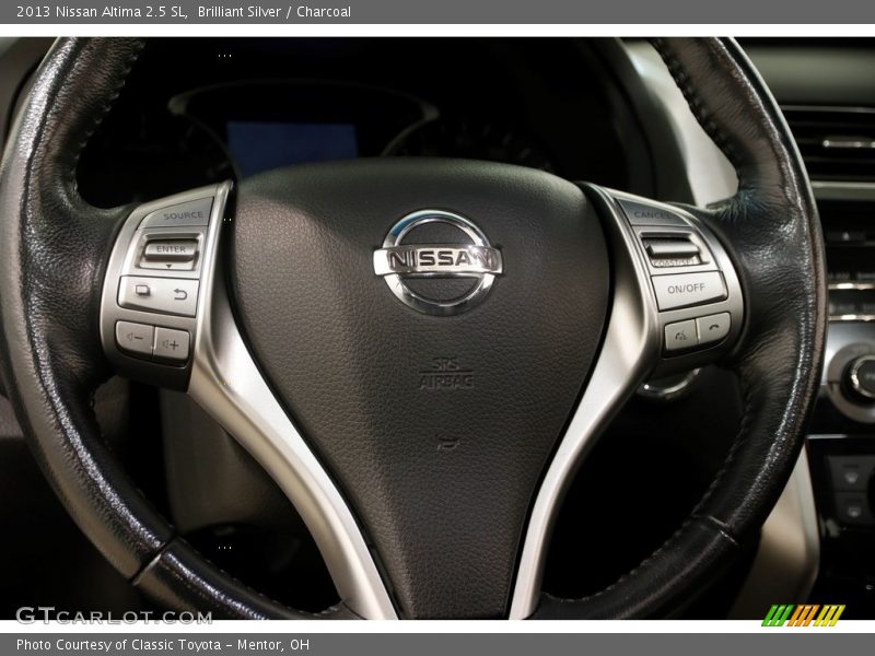 Brilliant Silver / Charcoal 2013 Nissan Altima 2.5 SL