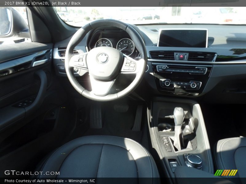 Jet Black / Black 2017 BMW X1 sDrive28i