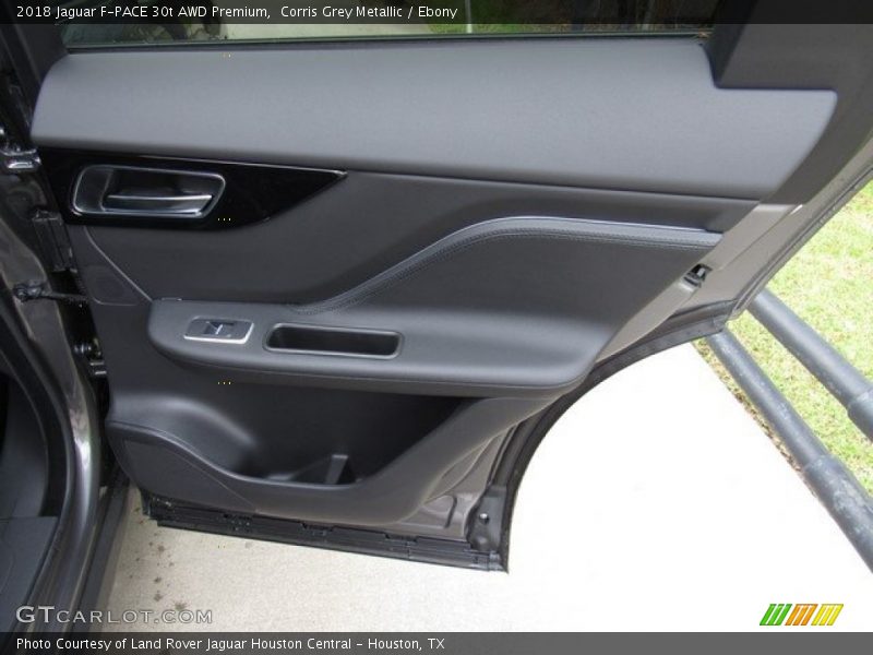 Corris Grey Metallic / Ebony 2018 Jaguar F-PACE 30t AWD Premium