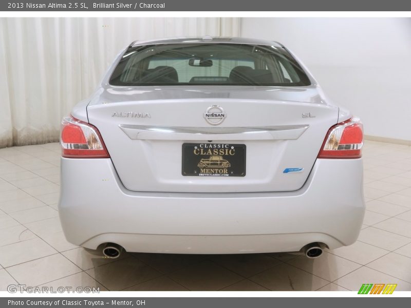 Brilliant Silver / Charcoal 2013 Nissan Altima 2.5 SL