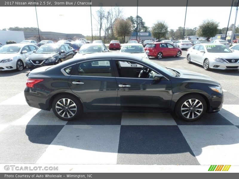 Storm Blue / Charcoal 2017 Nissan Altima 2.5 SV