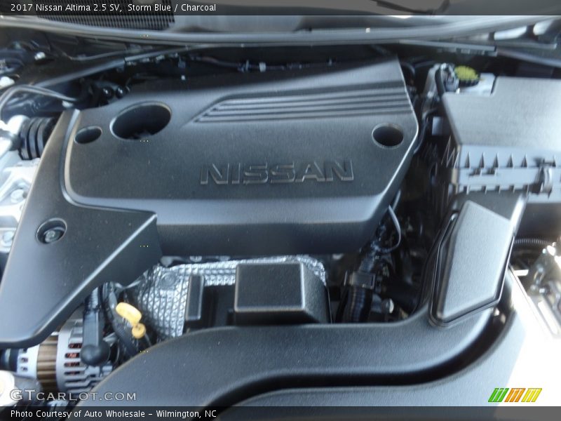 Storm Blue / Charcoal 2017 Nissan Altima 2.5 SV