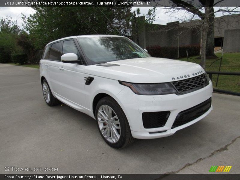 Fuji White / Ebony/Vintage Tan 2018 Land Rover Range Rover Sport Supercharged