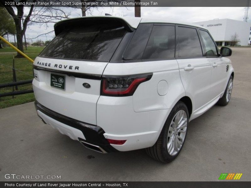 Fuji White / Ebony/Vintage Tan 2018 Land Rover Range Rover Sport Supercharged