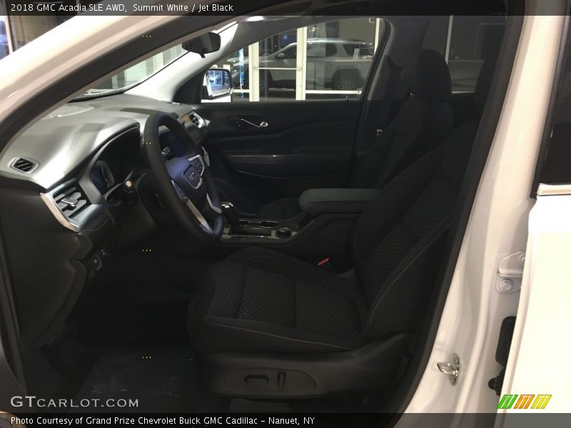 Summit White / Jet Black 2018 GMC Acadia SLE AWD