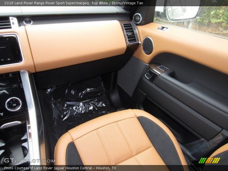 Fuji White / Ebony/Vintage Tan 2018 Land Rover Range Rover Sport Supercharged