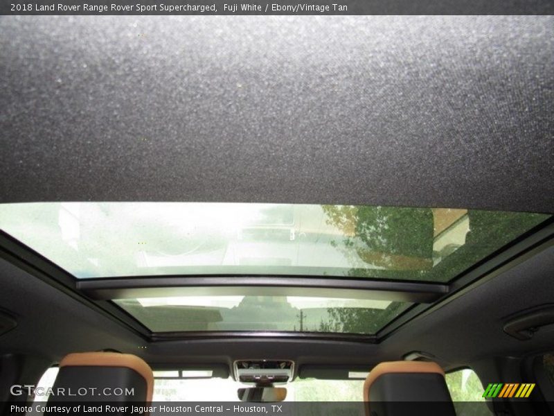 Fuji White / Ebony/Vintage Tan 2018 Land Rover Range Rover Sport Supercharged