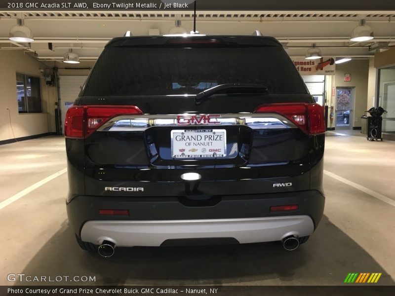 Ebony Twilight Metallic / Jet Black 2018 GMC Acadia SLT AWD